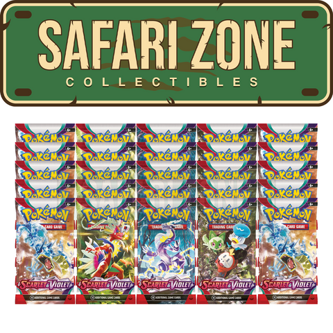 Pokemon: Loose Packs Scarlet & Violet Base 25 Count Lot