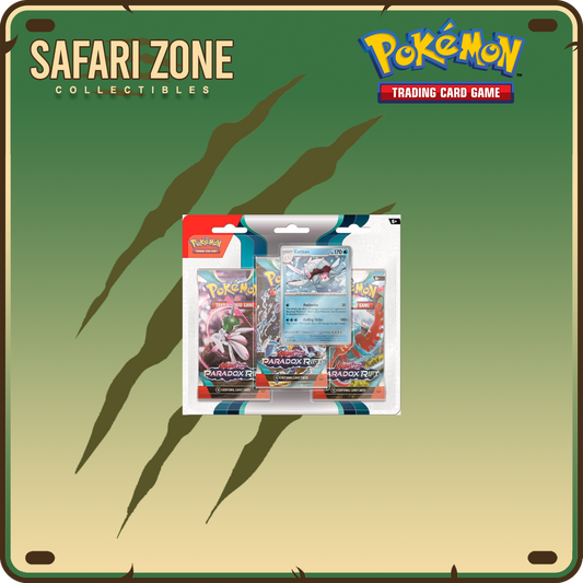 Pokemon: SV04 Paradox Rift 3 Pack Blister [Cetitan]