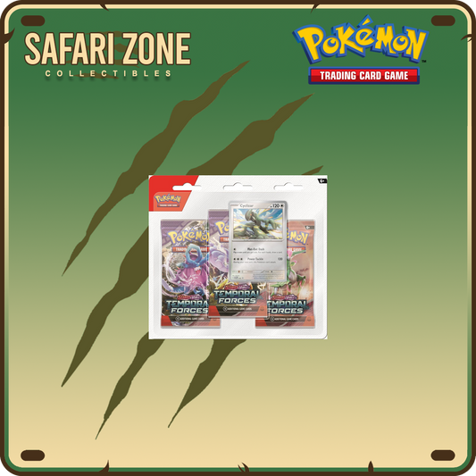 Pokemon: SV05 Temporal Forces 3 Pack Blister [Cyclizar]