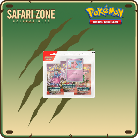 Pokemon: SV05 Temporal Forces 3 Pack Blister [Cleffa]