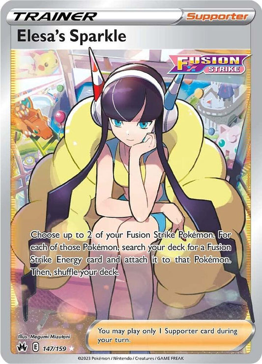 PKMN Singles - Elesa's Sparkle (Full Art)