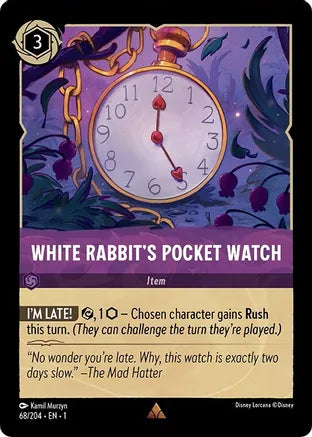 LCA CH1 Singles: White Rabbit's Pocket Watch