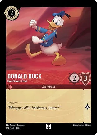 LCA CH1 Singles: Donald Duck - Boisterous Fowl
