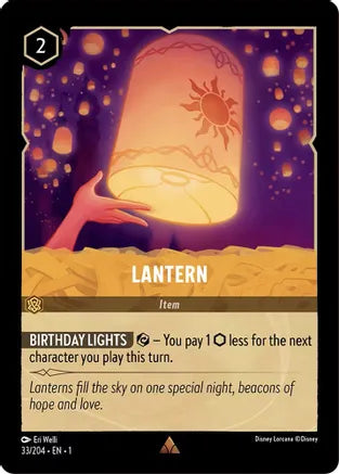 LCA CH1 Singles: Lantern