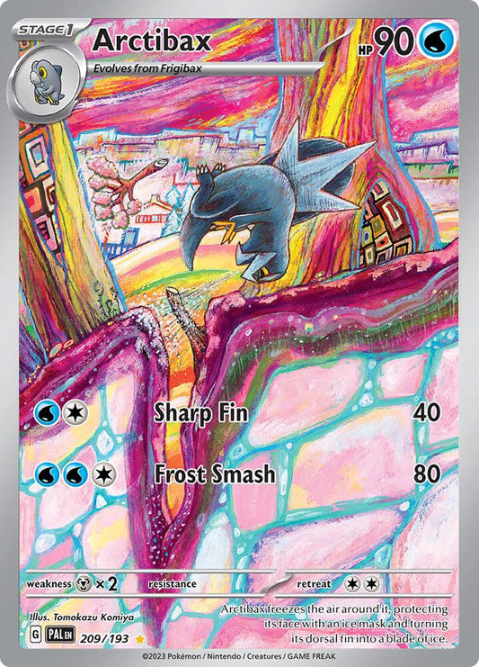 PKMN Singles  - Arctibax - 209/193