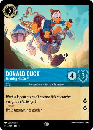 LCA CH1 Singles: Donald Duck - Strutting His Stuff