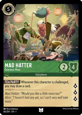 LCA CH1 Singles: Mad Hatter - Gracious Host