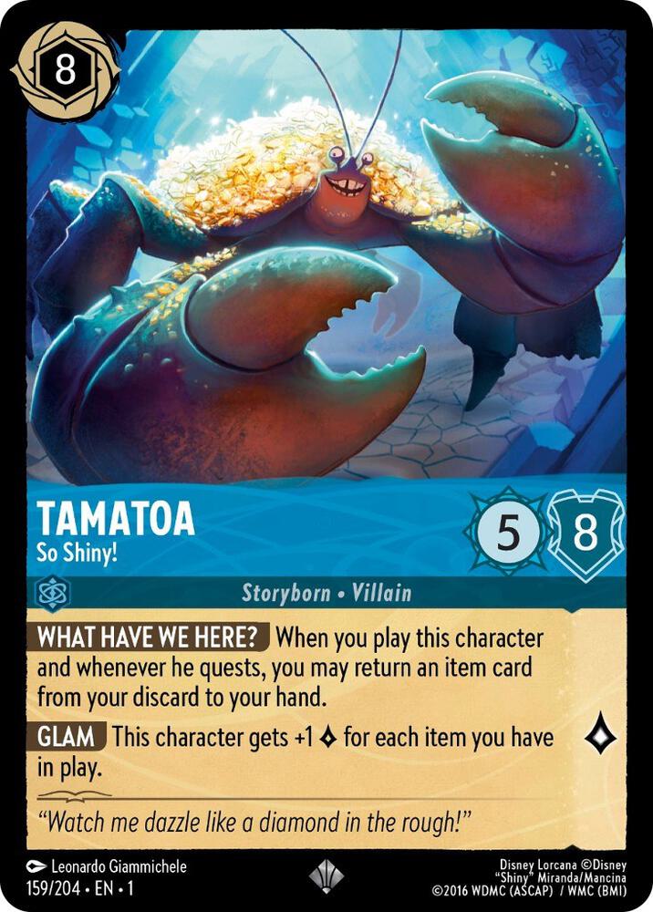 LCA Singles - Tamatoa - So Shiny! - The First Chapter