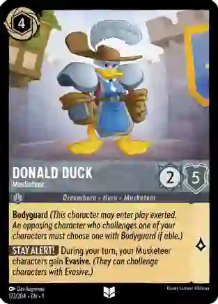 LCA CH1 Singles: Donald Duck - Musketeer