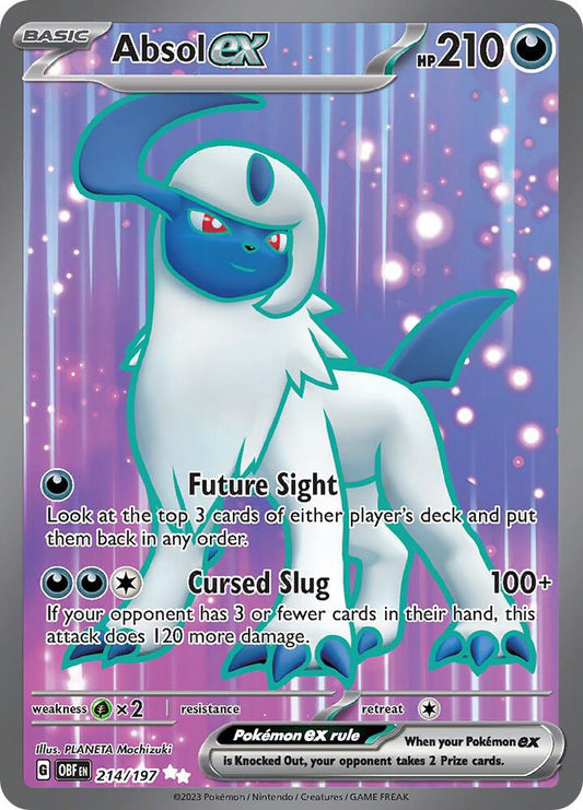 PKMN Singles  - Absol ex - 214/197