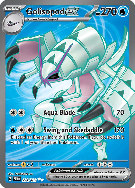 PKMN Singles  - Golisopod ex - 221/182