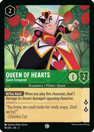 LCA ROF Singles: Queen of Hearts - Quick-Tempered