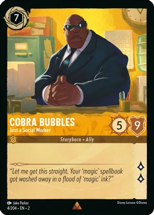 LCA ROF Singles: Cobra Bubbles - Just a Social Worker