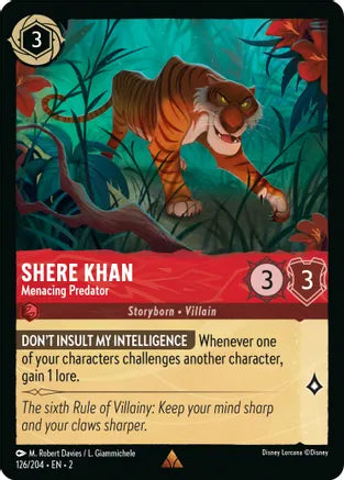 LCA ROF Singles: Shere Khan - Menacing Predator