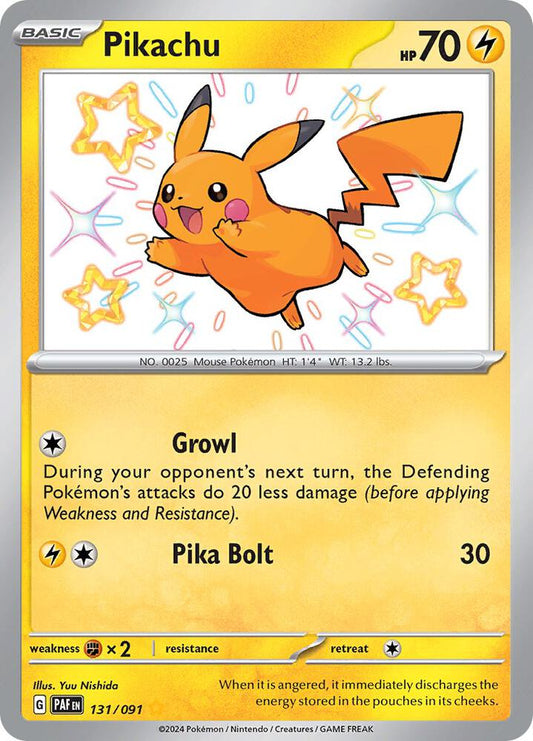 PKMN Singles  - Pikachu - 131/091