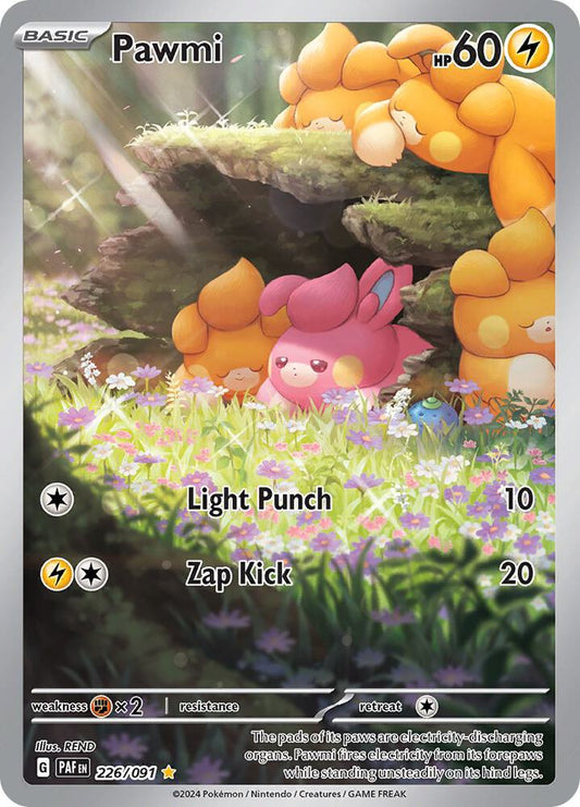 PKMN Singles  - Pawmi - 226/091