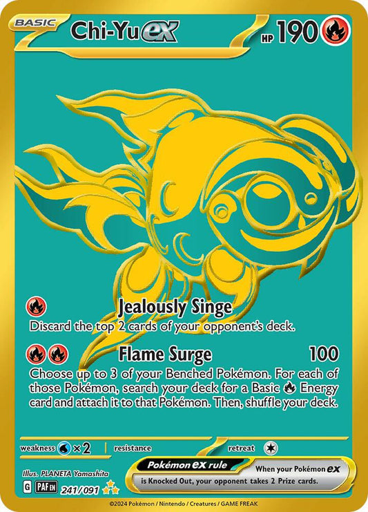 PKMN Singles - Chi-Yu ex  241/091