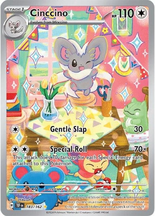 PKMN Singles  - Cinccino - 183/162