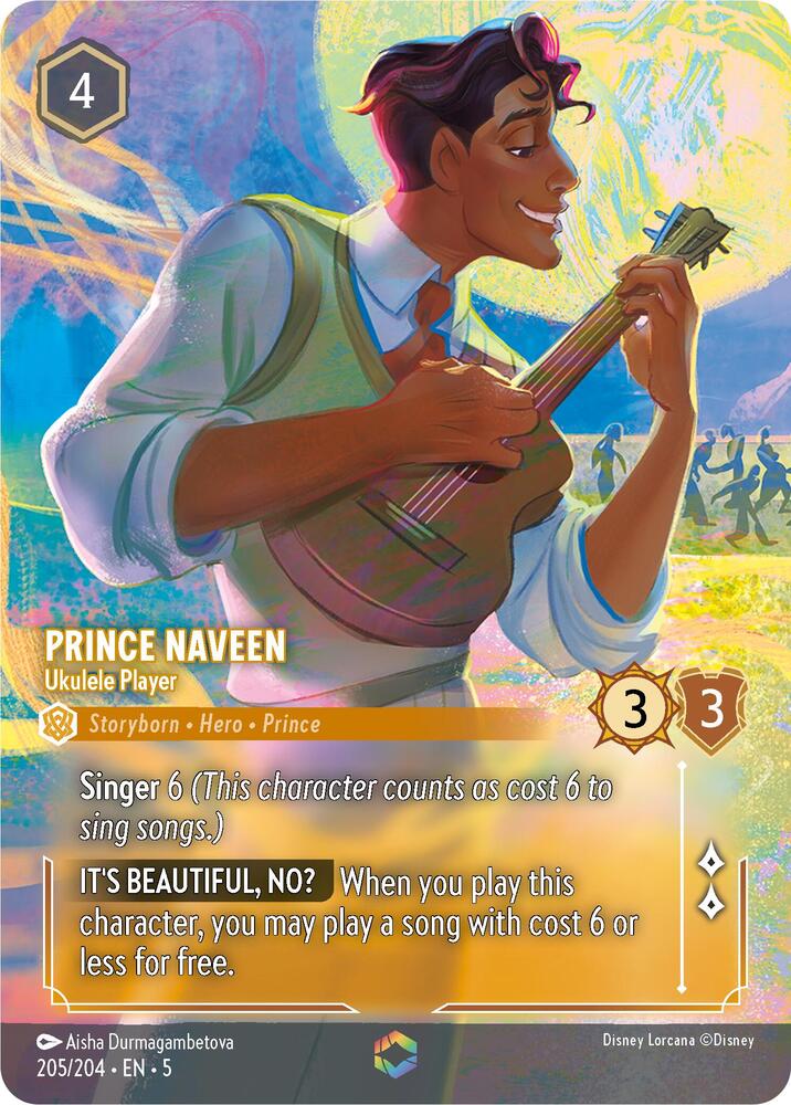 LCA Singles: Prince Naveen - Ukulele Player (Enchanted)
