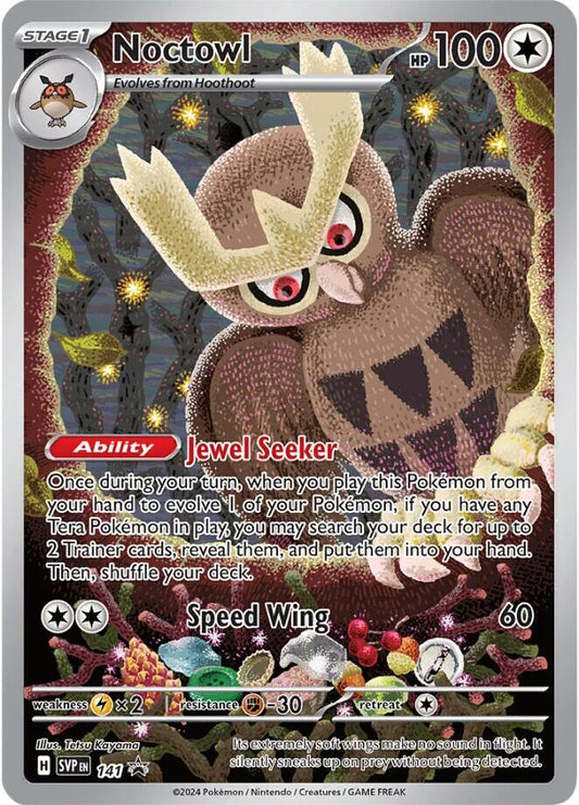 PKMN Singles - Noctowl - 141 - Promo