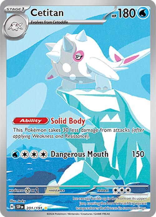 PKMN Singles - Cetitan - 201/191