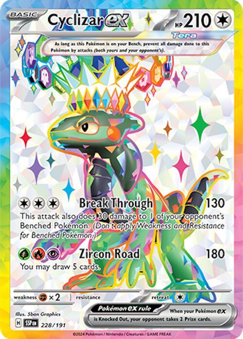 PKMN Singles - Cyclizar ex - 228/191