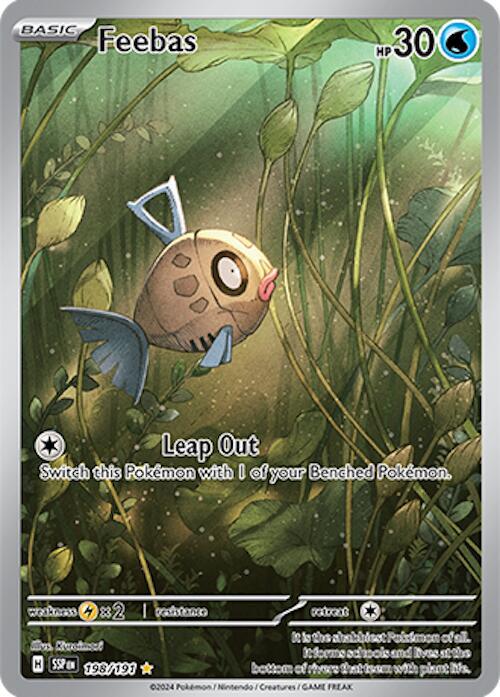 PKMN Singles  - Feebas - 198/191