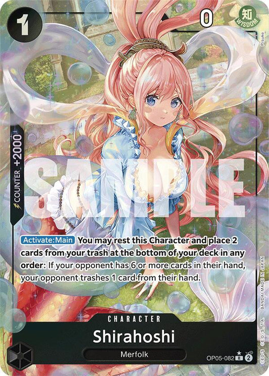 OP Singles  - Shirahoshi (OP05-082) (Alternate Art) - Premium Booster -The Best- (PRB-01)