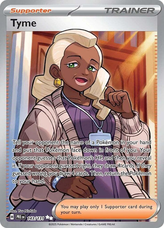 PKMN Singles  - Tyme - 143/131