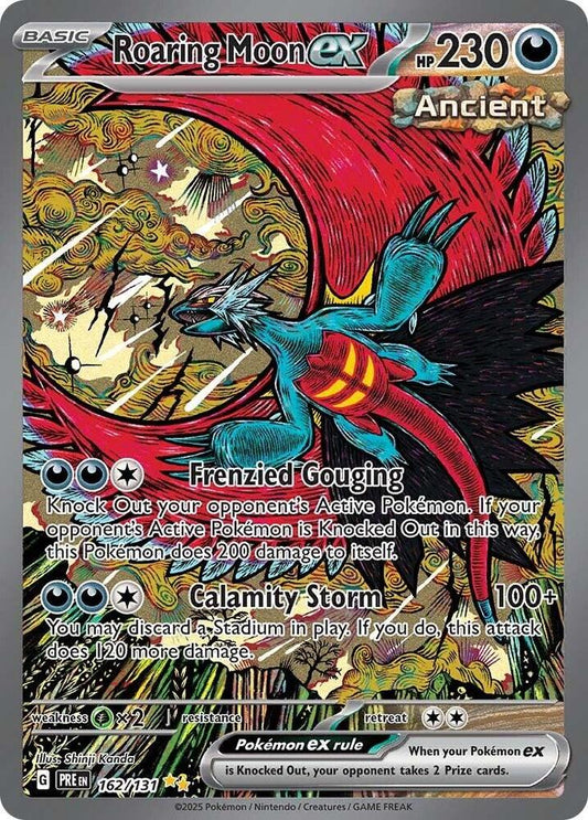 PKMN Singles  - Roaring Moon ex 162/131