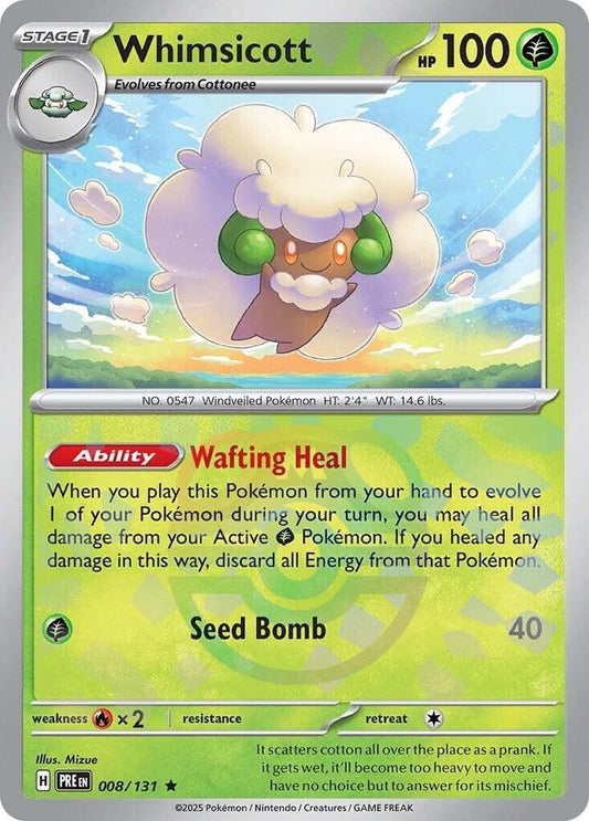 PKMN Singles  - Whimsicott (Master Ball Pattern)