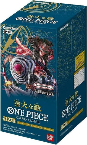 One Piece TCG: OP03 Japanese Mighty Enemies