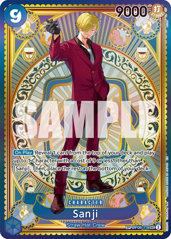 OP Singles  - Sanji (SP) - A Fist of Divine Speed (OP11)