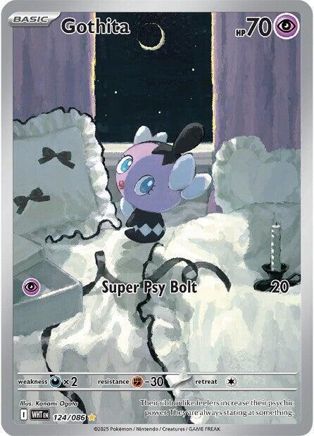 PKMN Singles  - Gothita IR - 124/086