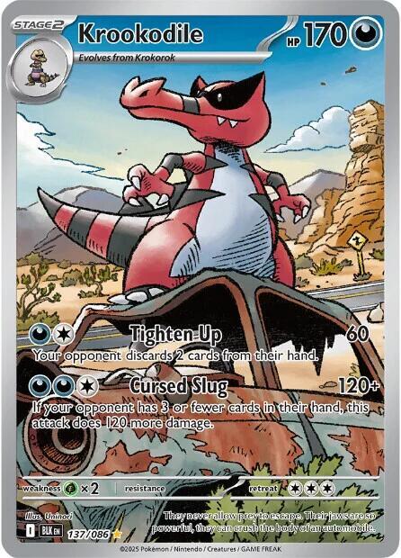 PKMN Singles  - Krookodile IR - 137/086