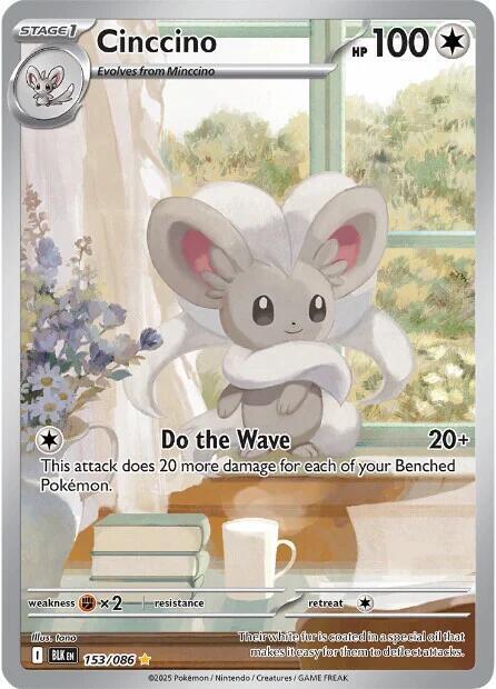 PKMN Singles  - Cinccino IR - 153/086