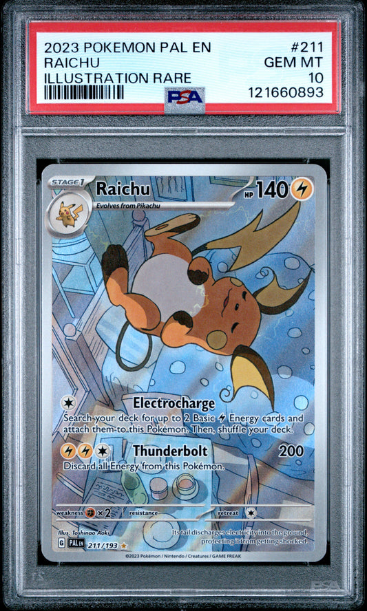 PSA 10 - Raichu 211/193