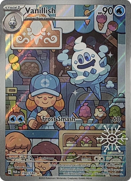 PKMN Singles  - Vanillish - 190/182 (Holiday Calendar)