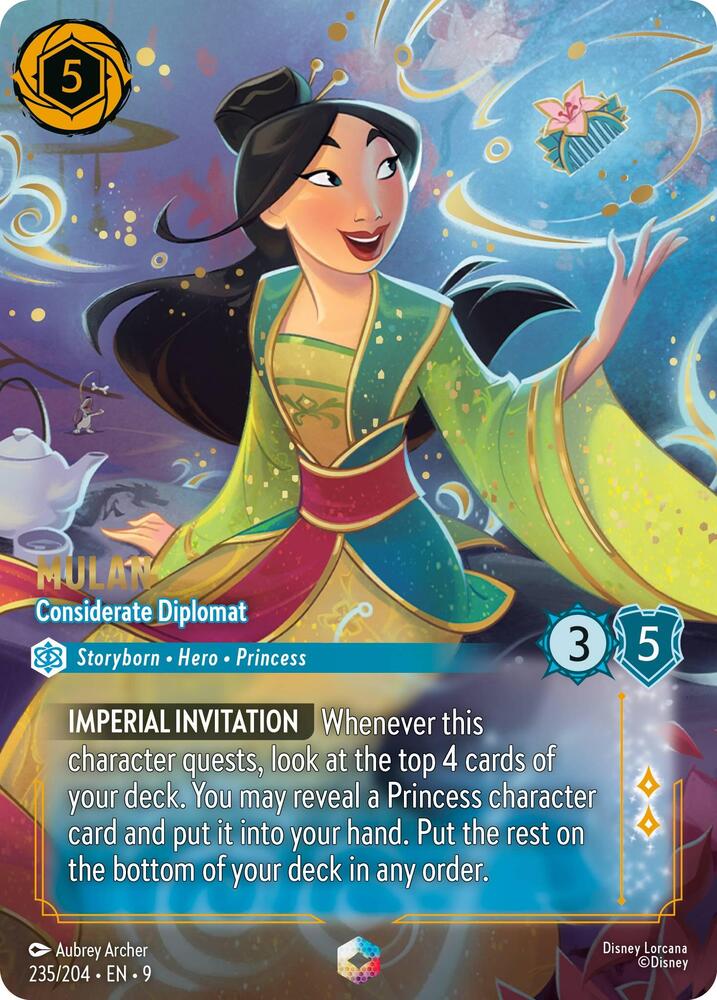 LCA Singles: Mulan - Considerate Diplomat (Enchanted)
