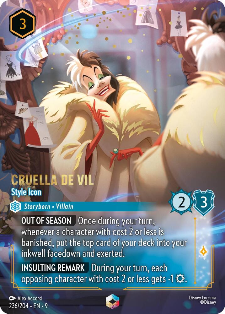 LCA Singles: Cruella De Vil - Style Icon (Enchanted)