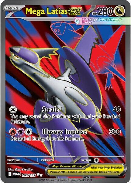 PKMN Singles  - Mega Latias ex - 163/132