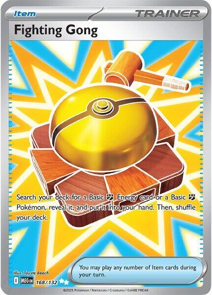 PKMN Singles  - Fighting Gong - 168/132