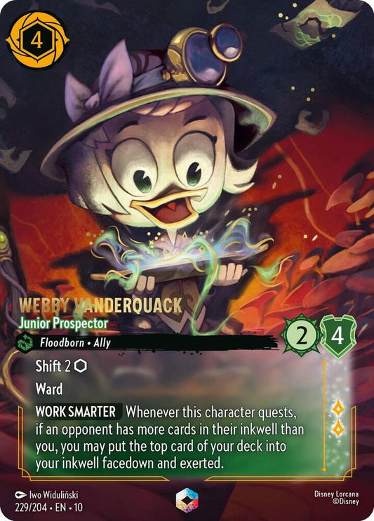 LCA Singles: Webby Vanderquack - Junior Prospector (Enchanted)