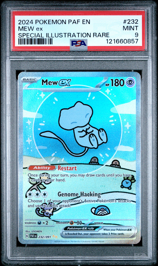 PSA 9 - Mew ex #232