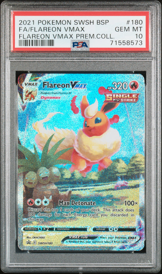 PSA 10 - Flareon VMAX Promo  SWSH180
