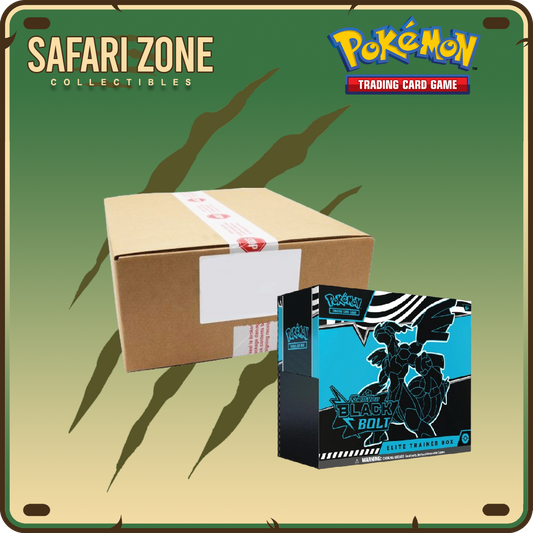 Pokemon: SV10.5 Black Bolt Elite Trainer Box Case
