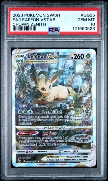 PSA 10 - Leafeon VSTAR - GG35/GG70
