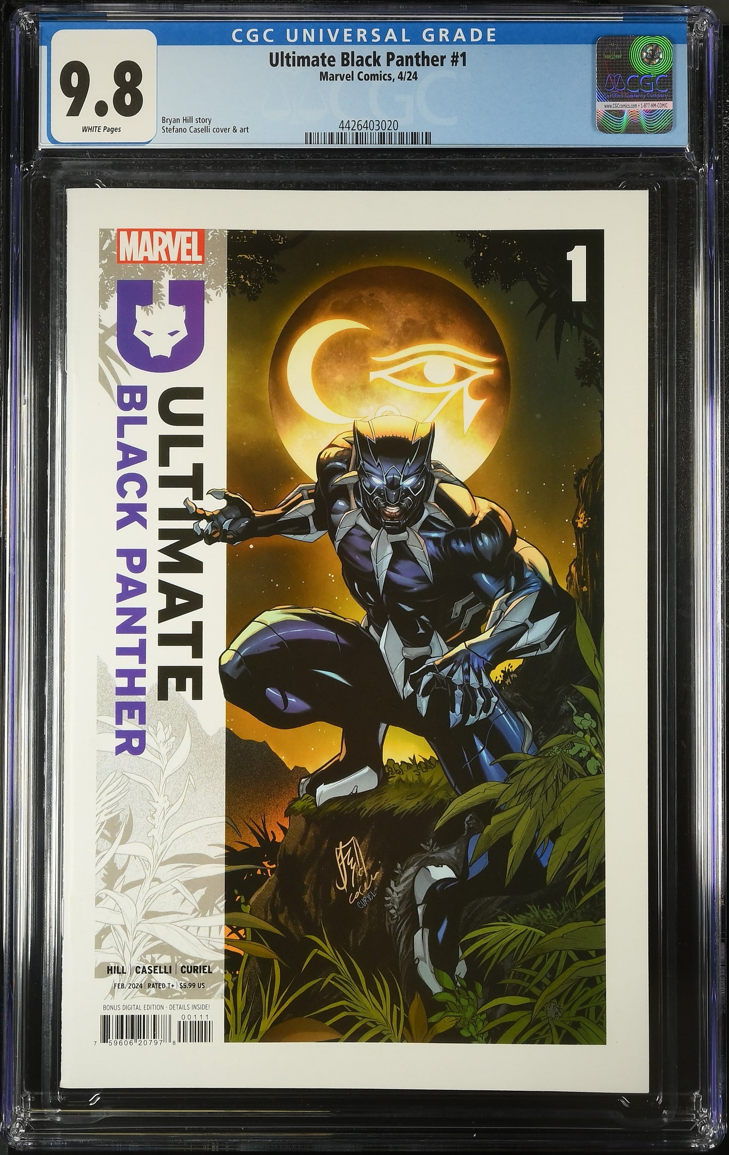 CGC Graded Comics: 9.8 Ultimate Black Panther #1