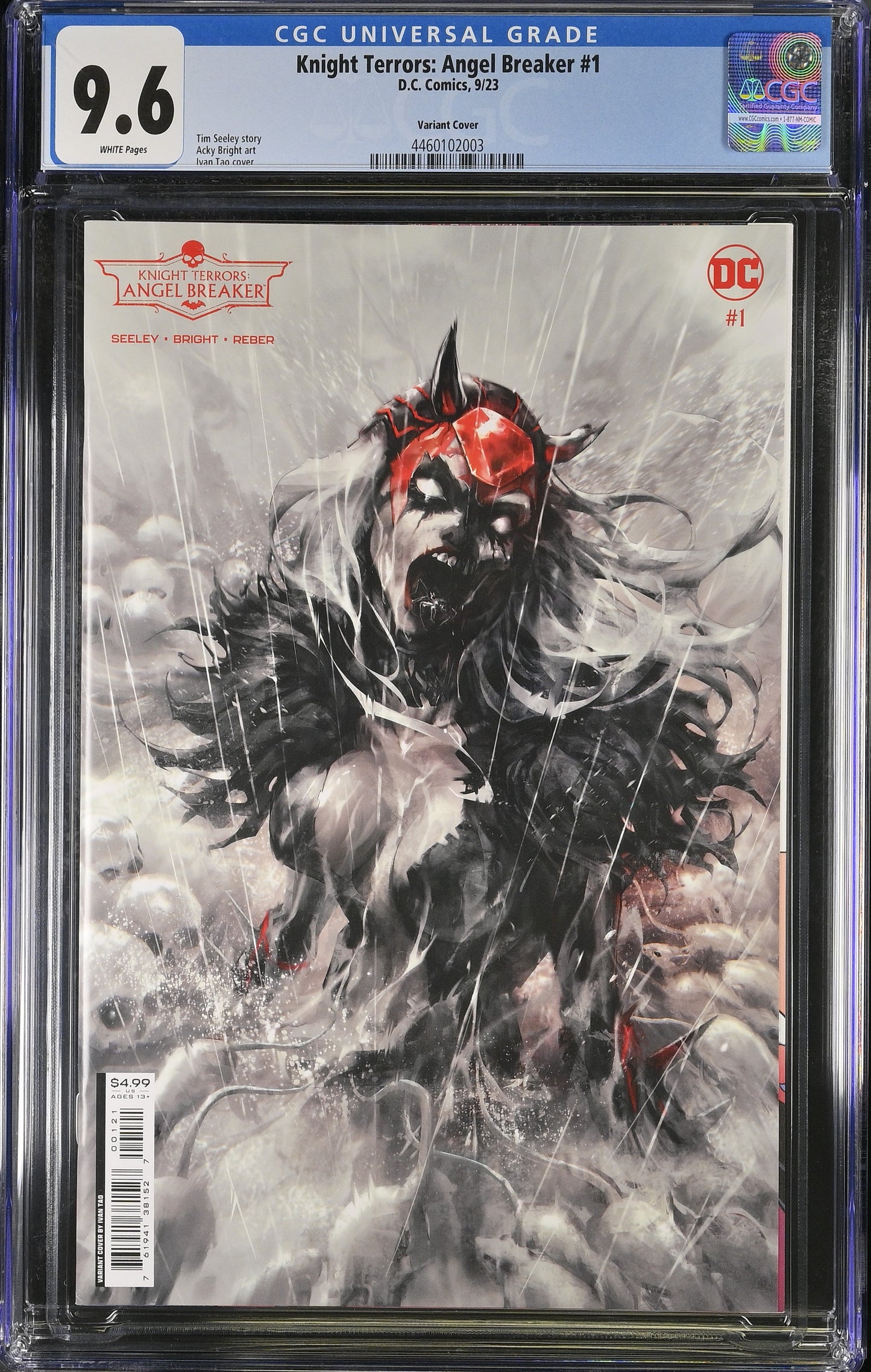 CGC Graded Comics: 9.6 Knight Terrors Angel Breaker Variant Cover #1