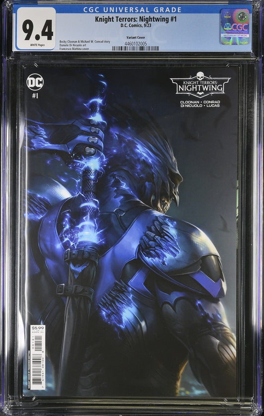 CGC Graded Comics: 9.4 Knight Terrors: Nightwing #1